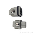 Conector magnético de bateria para serviço pesado de 3 pinos